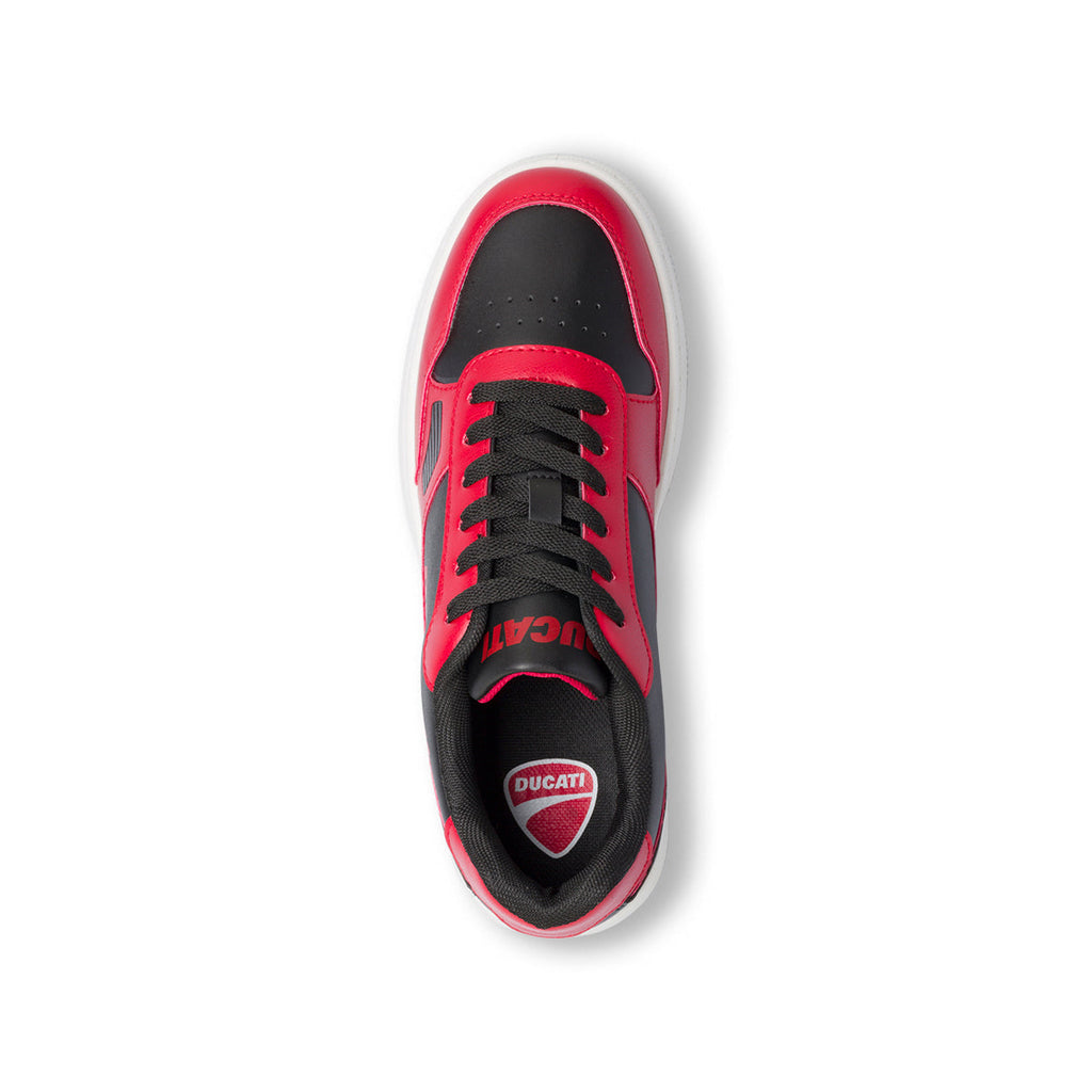 Sneakers rosse e nere da ragazzo Ducati Barsaba 3 GS