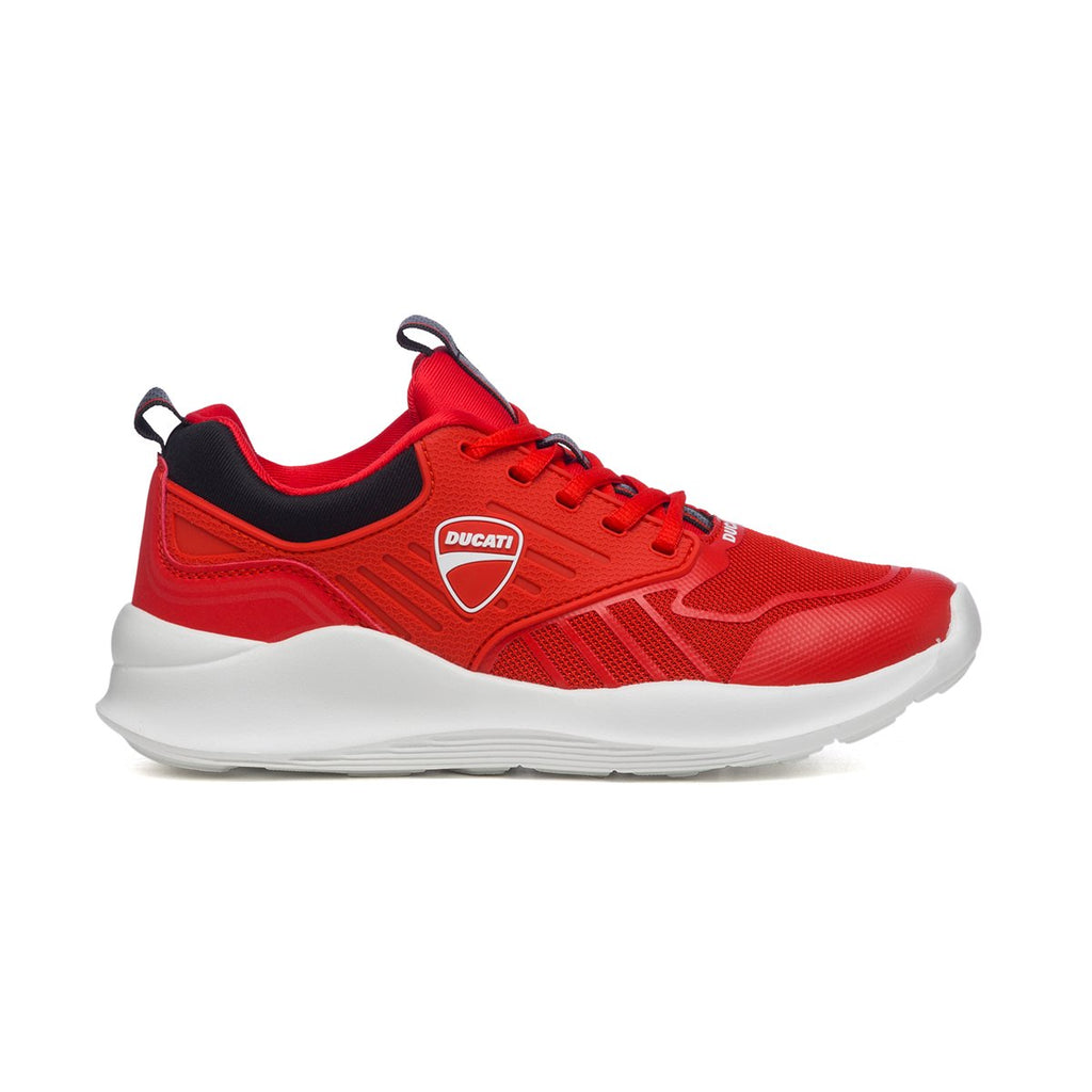 Sneakers rosse con logo laterale Ducati Alexis GS