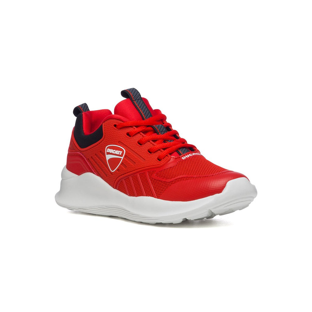 Sneakers rosse con logo laterale Ducati Alexis GS