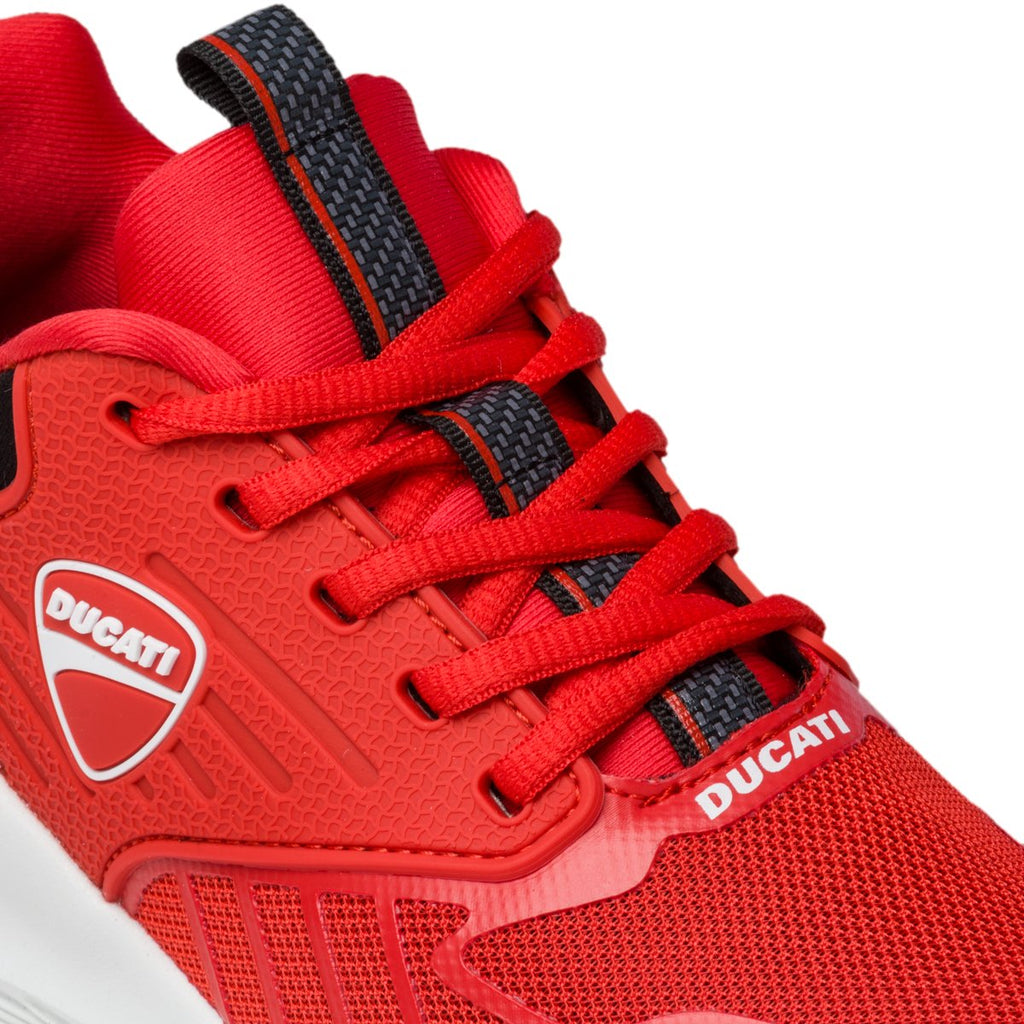 Sneakers rosse con logo laterale Ducati Alexis GS