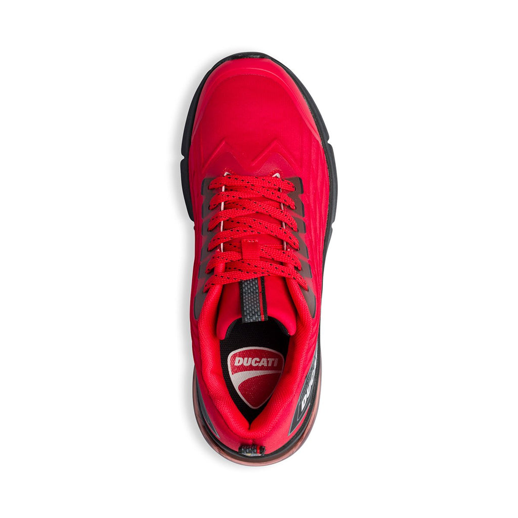 Sneakers rosse con suola ad aria Ducati Modena