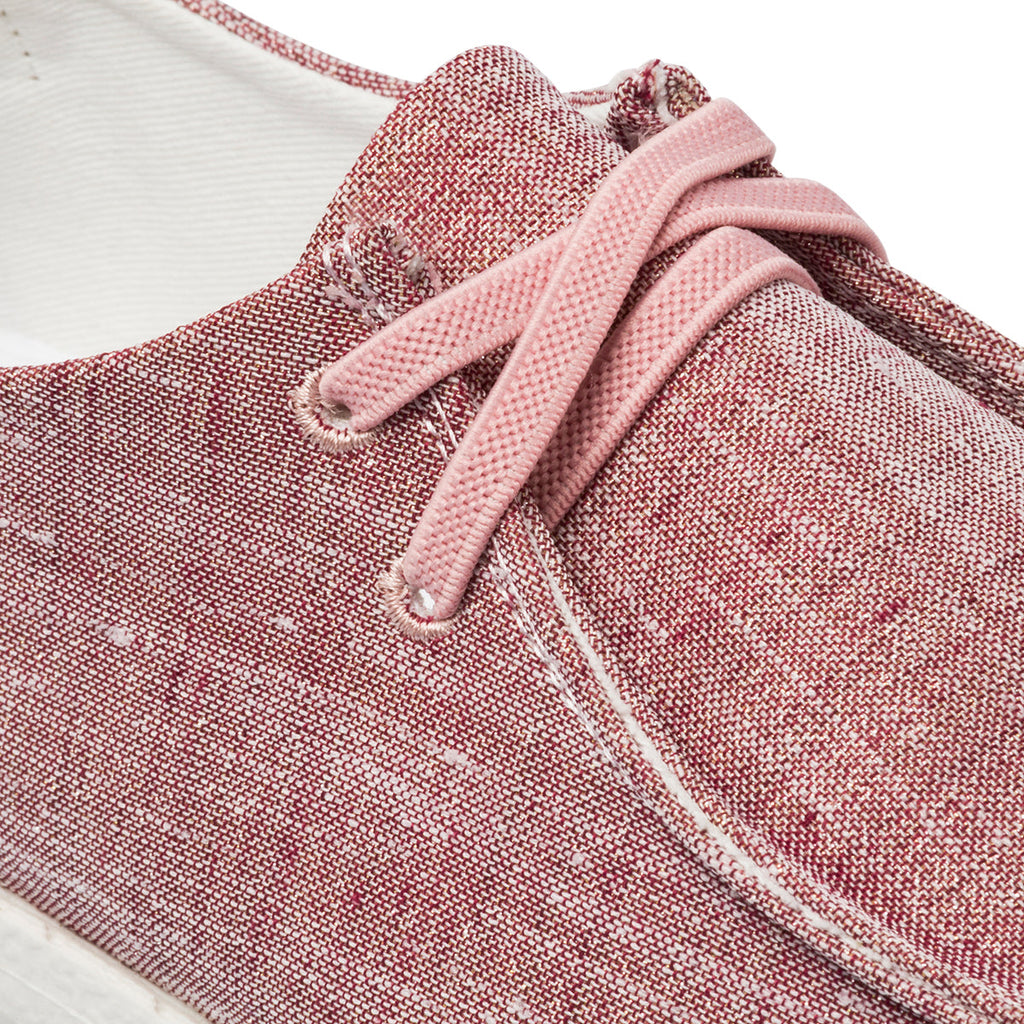 Sneakers rosse da donna in tessuto Lora Ferres