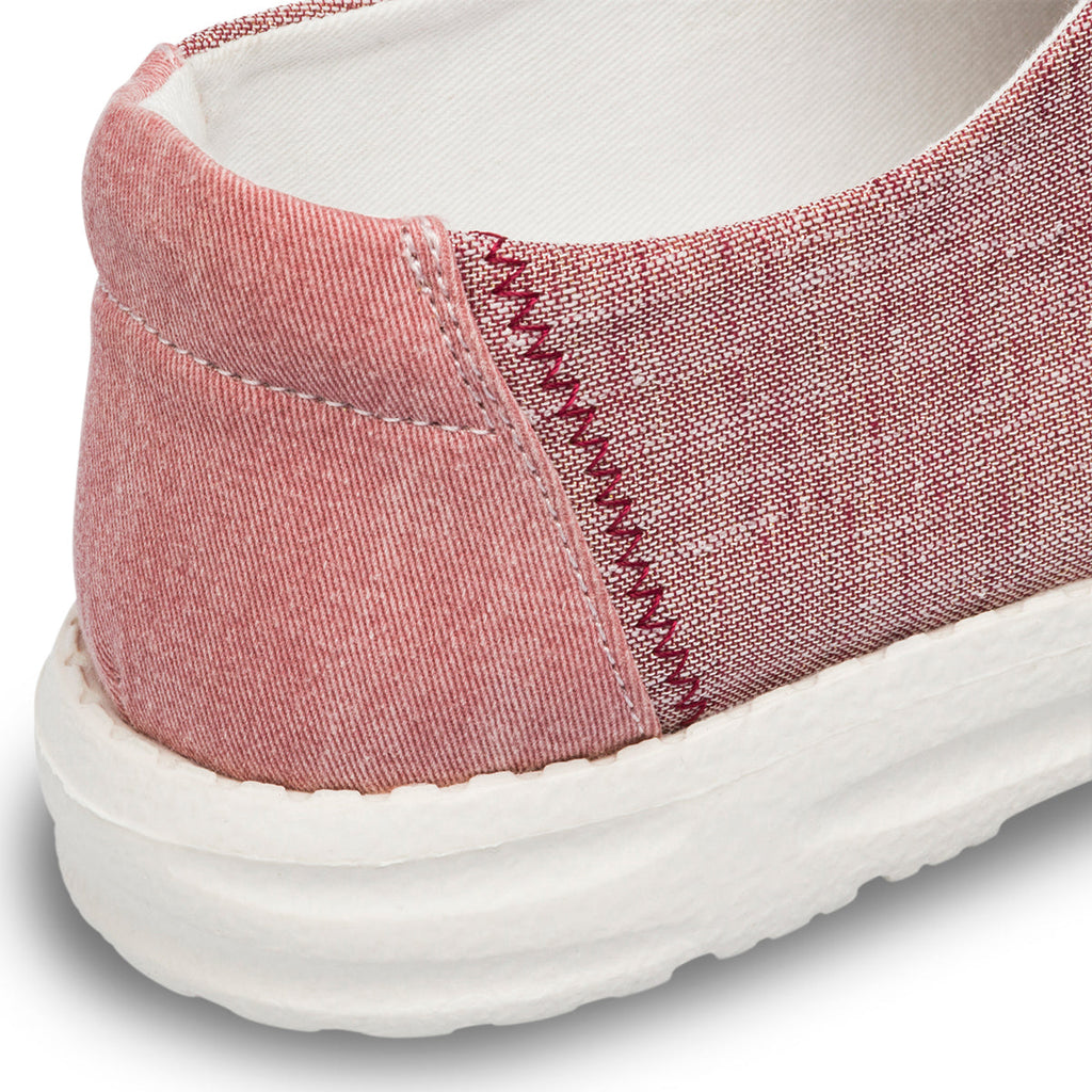 Sneakers rosse da donna in tessuto Lora Ferres
