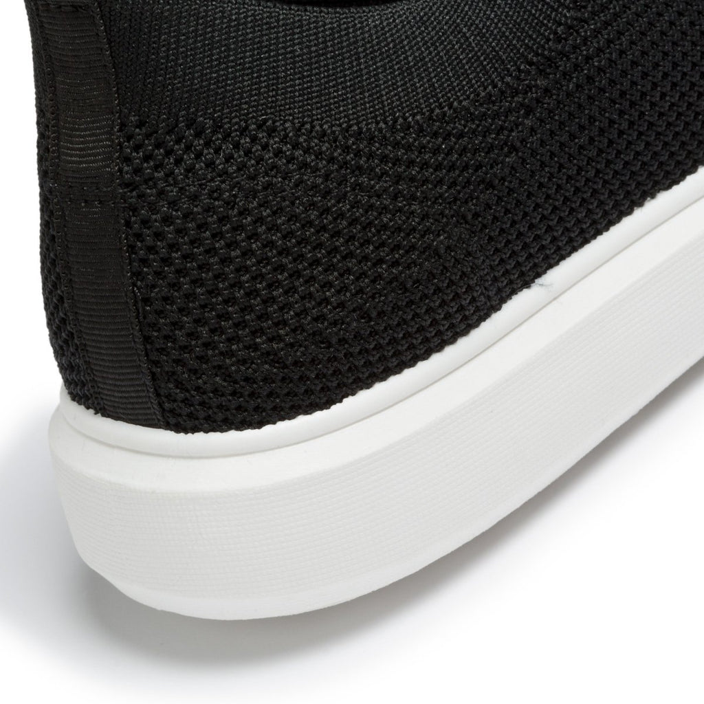 Sneakers slip-on nere in tessuto con colletto elasticizzato Lora Ferres