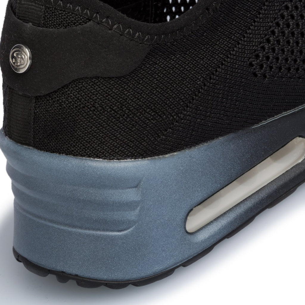 Sneakers nere in tessuto knit Swish Jeans