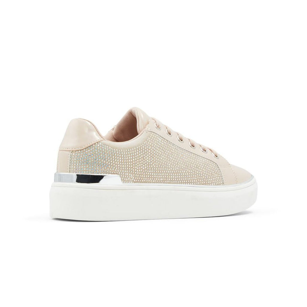 Sneakers rosa in pelle vegana con strass sulla superficie Call It Spring Spark