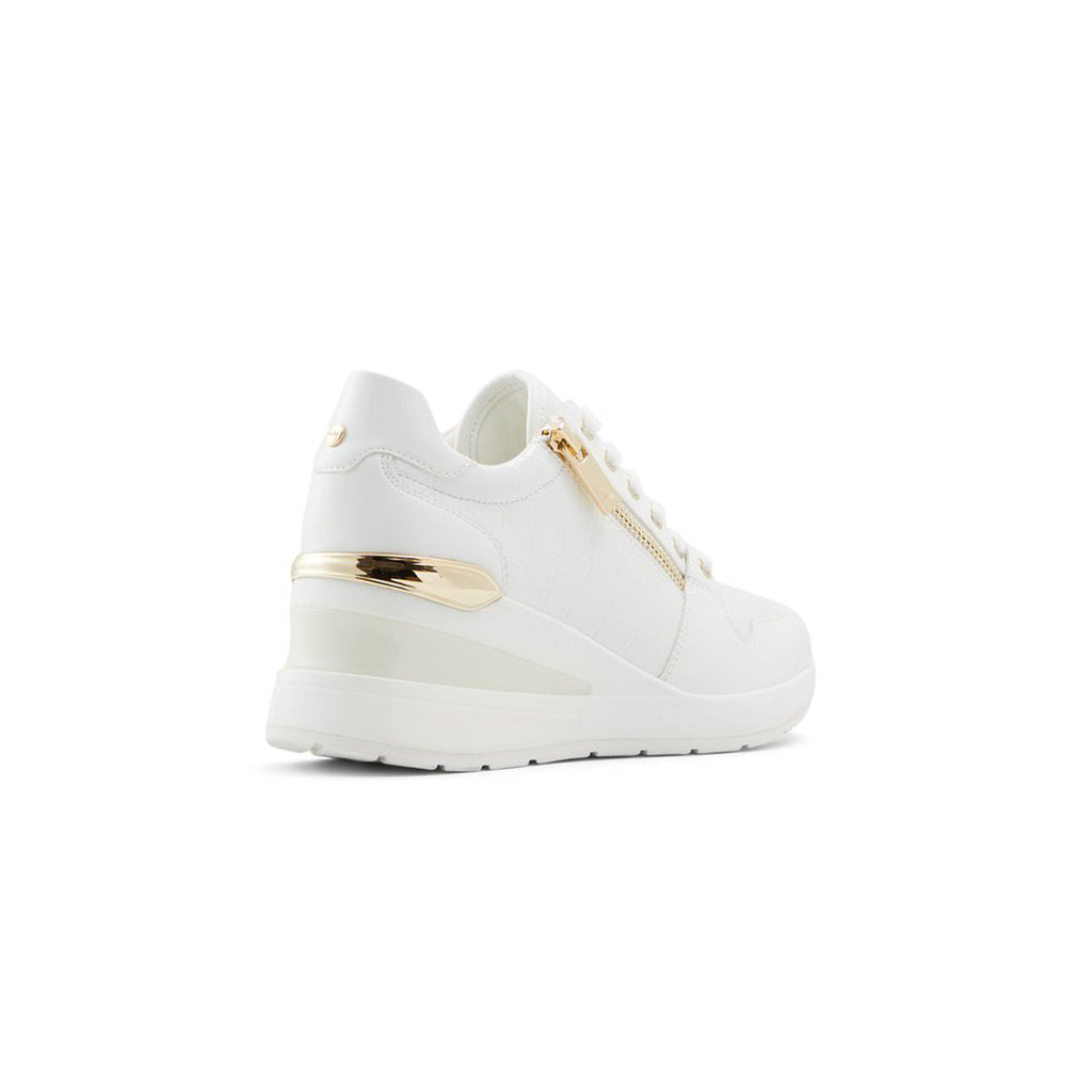 Sneakers bianche con zeppa 7 cm ALDO Adwiwia