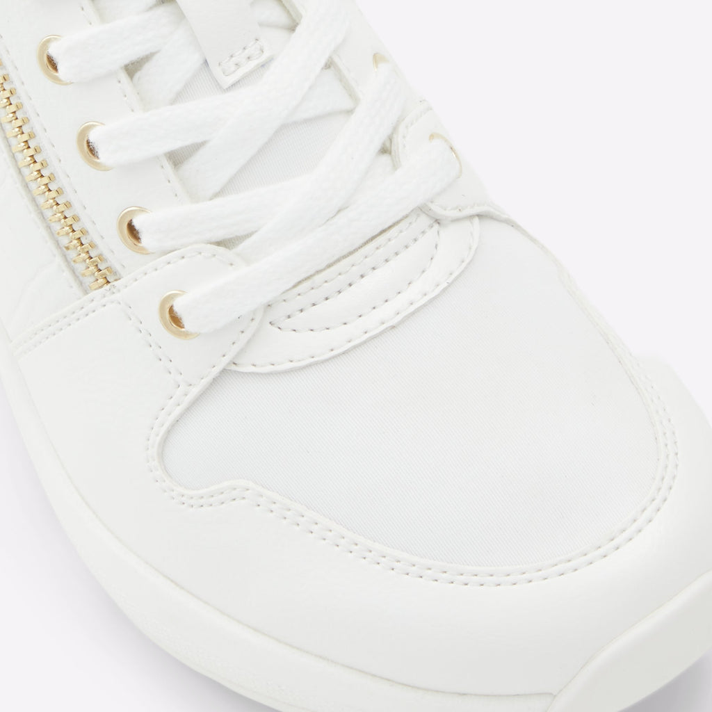 Sneakers bianche con zeppa 7 cm ALDO Adwiwia