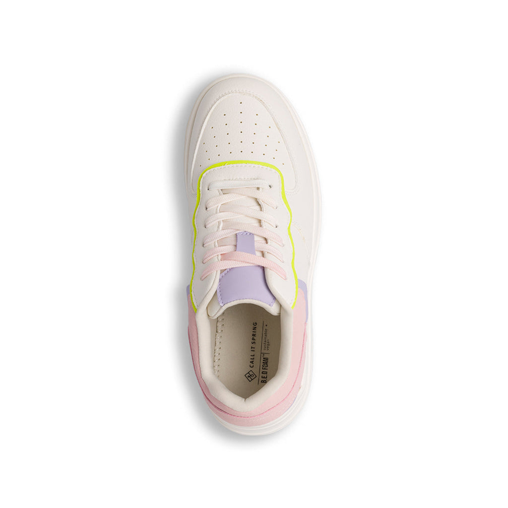Sneakers chunky bianche in pelle vegana da donna Call It Spring Ivey