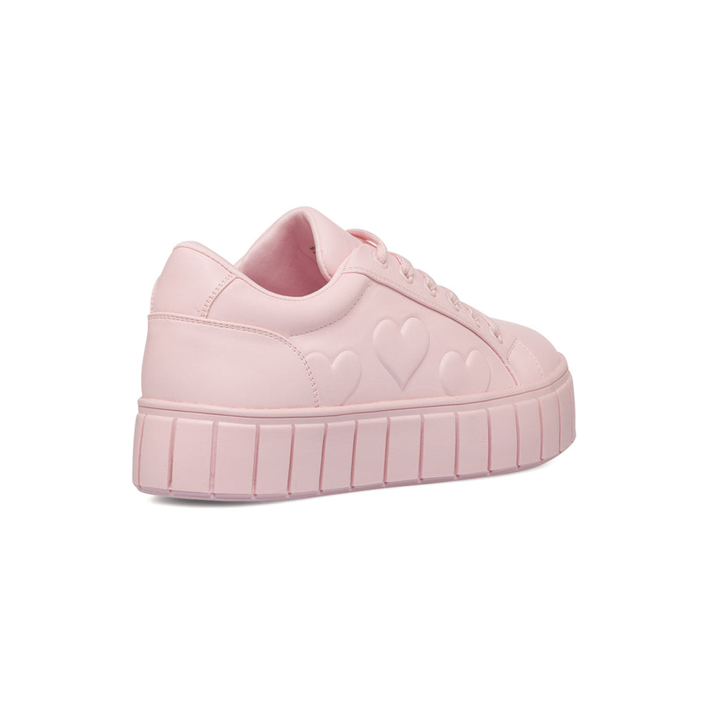 Sneakers chunky rosa in pelle vegana da donna Call It Spring Lotus