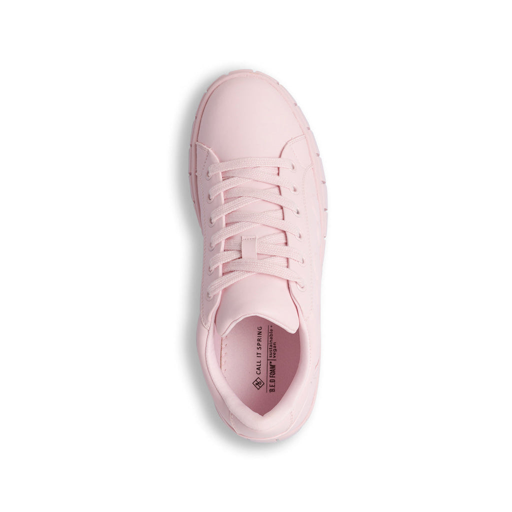 Sneakers chunky rosa in pelle vegana da donna Call It Spring Lotus