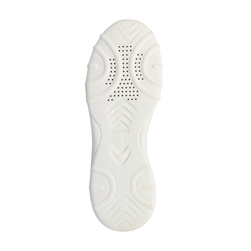 Sneakers bianche e grigie da donna Geox Alleniee