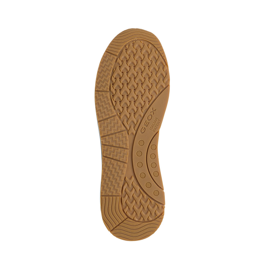 Sneakers beige con stampa pitonata Geox Bulmya
