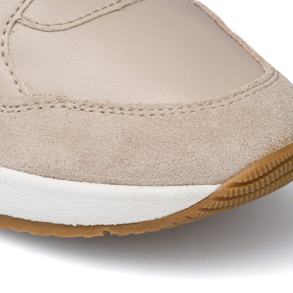 Sneakers beige con stampa pitonata Geox Bulmya