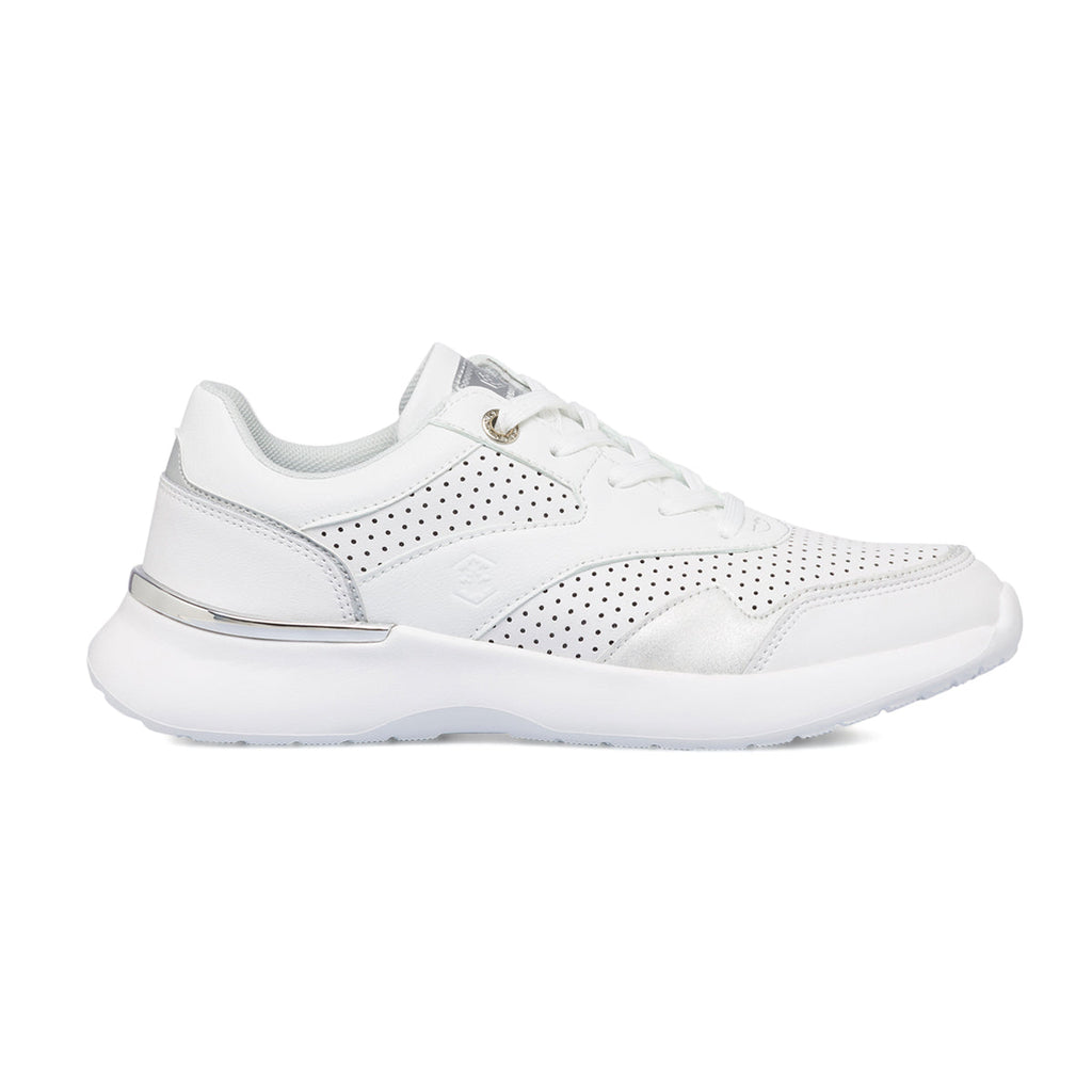 Sneakers bianche traforate da donna Lumberjack Gerda