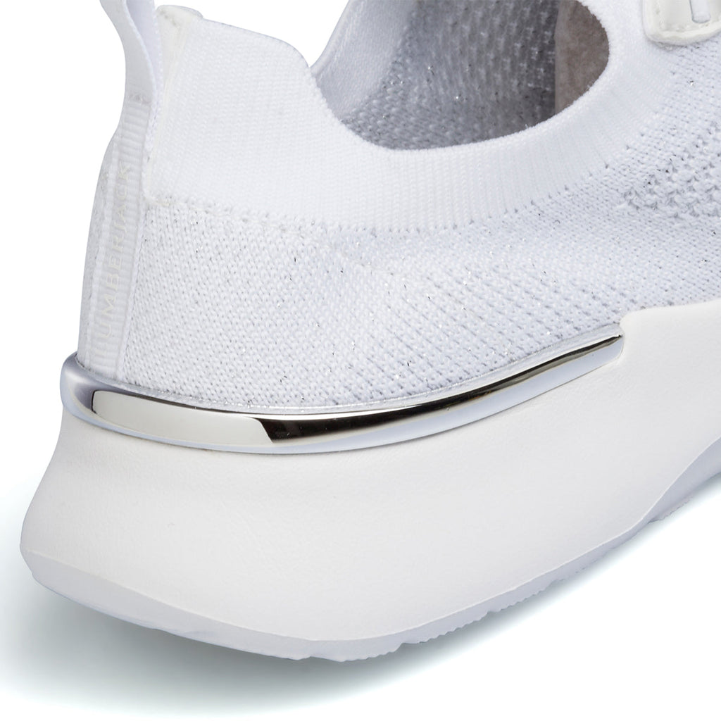 Sneakers bianche in mesh da donna Lumberjack Gerda