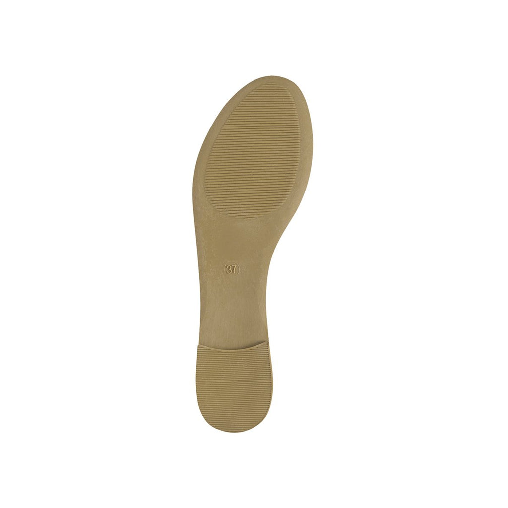 Ballerine beige con intrecci multicolore e fiocchetto Swish Jeans