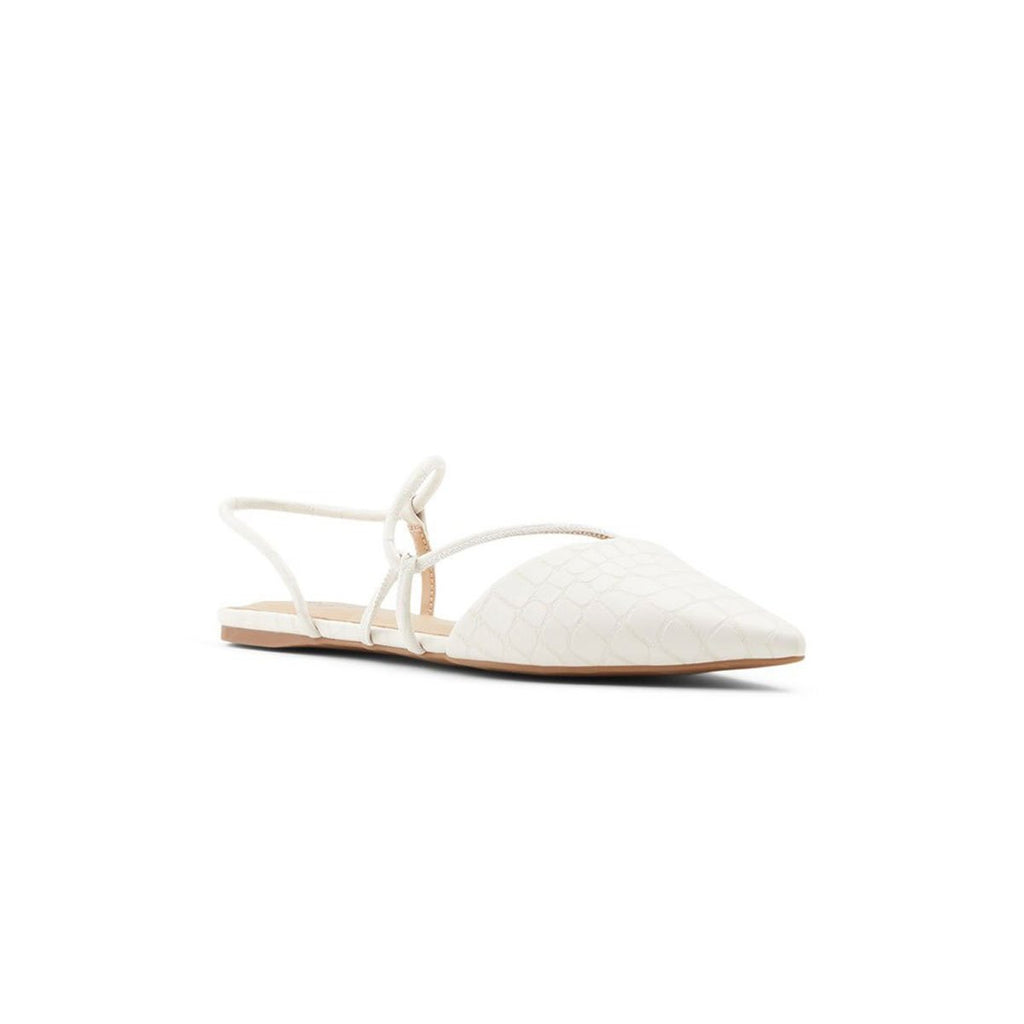 Ballerine bianche in pelle vegana effetto cocco Call It Spring Selena