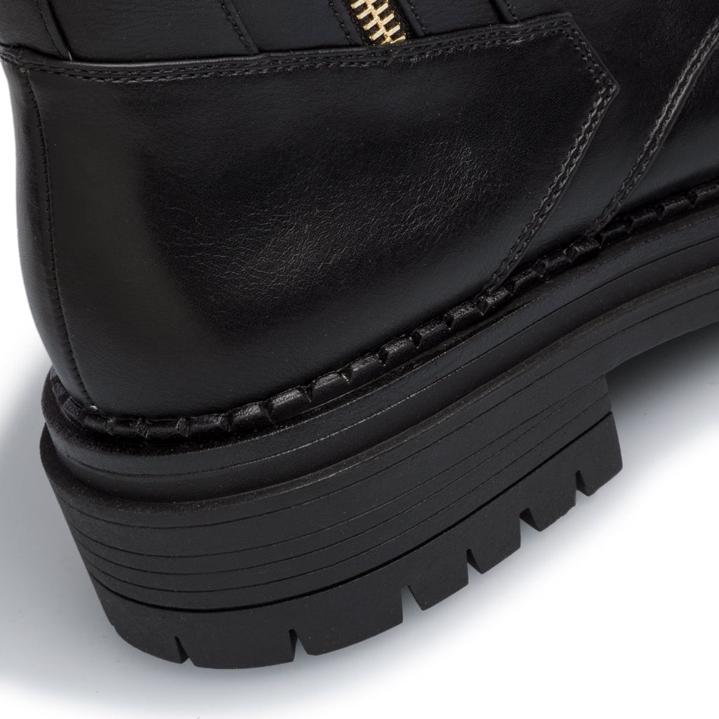 Anfibi neri con zip laterale Swish Jeans