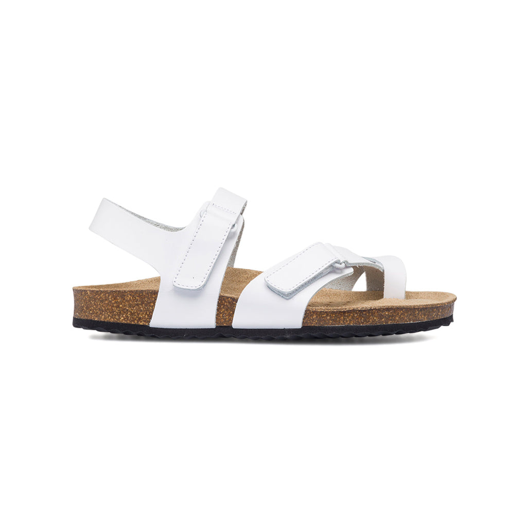 Sandali bianchi in pelle da donna Geox Brionia