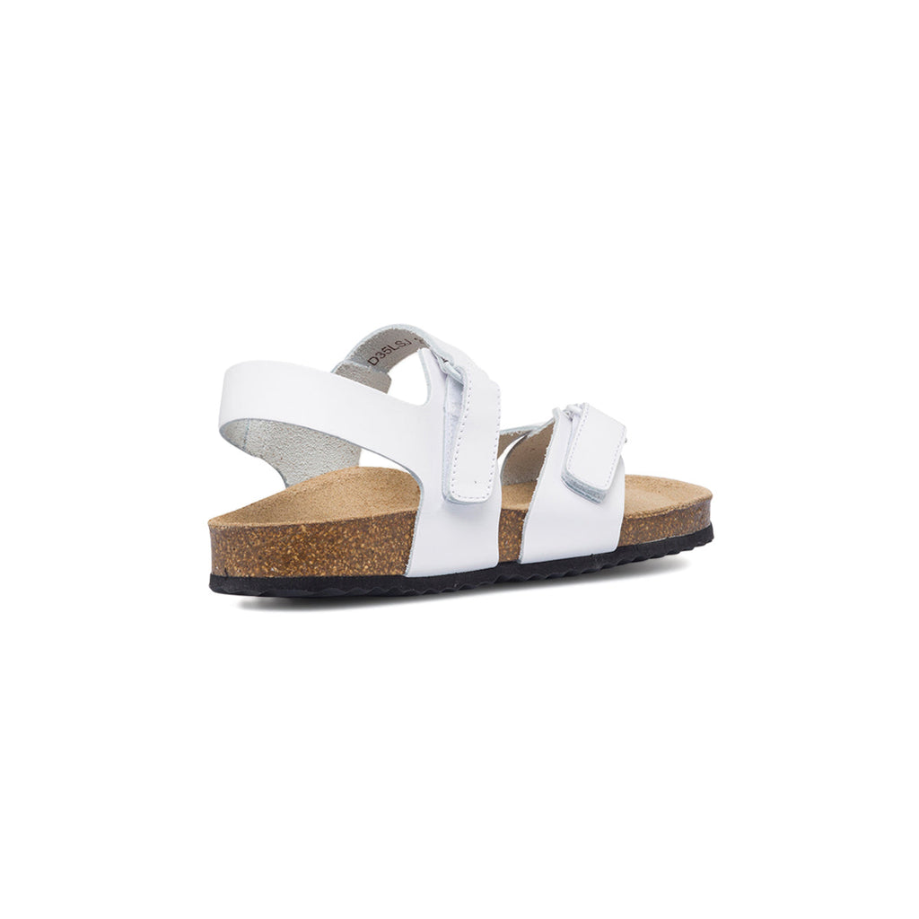 Sandali bianchi in pelle da donna Geox Brionia